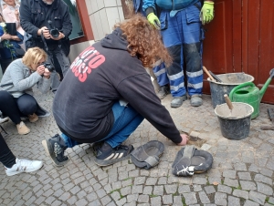 Rabín Maxa, Kameny zmizelých